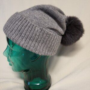 Barneys New York cashmere & wool stocking hat